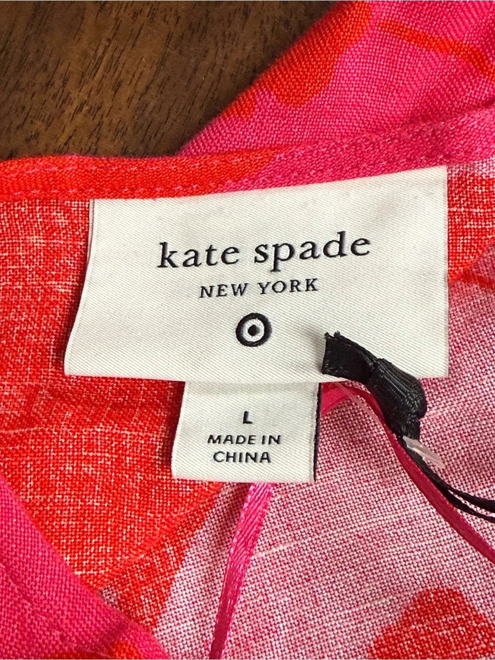 NWT Kate Spade NWT Large Pink Red Floral Midi Maxi Dress Romantic Boho Gown
